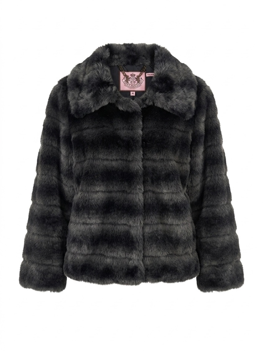 Juicy Couture Faux Fur Jacket - Black